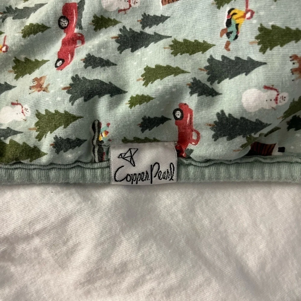 Copper Pearl Burp Cloth